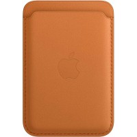 Кошелёк Apple Wallet MagSafe для iPhone (Golden Brown)
